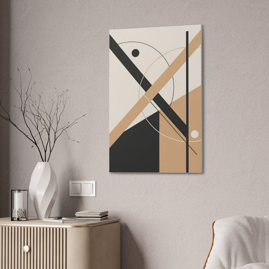 Geometry-01 – Geometric Portrait Canvas Wall Art