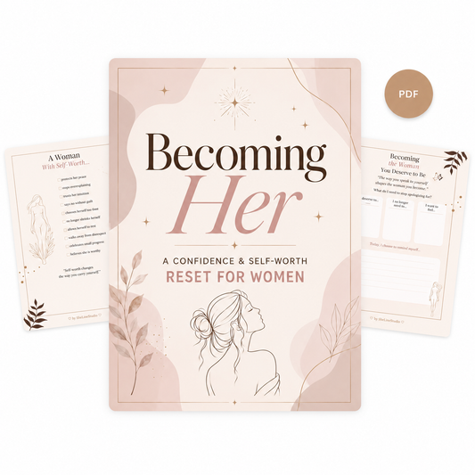 Becoming Her™ | A Self-Worth & Confidence Journal