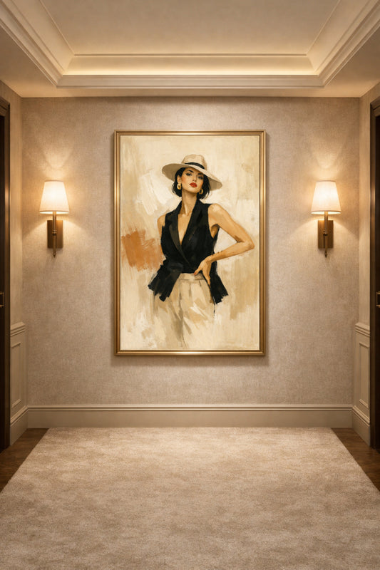 Modern Muse — Elegant Feminine Portrait